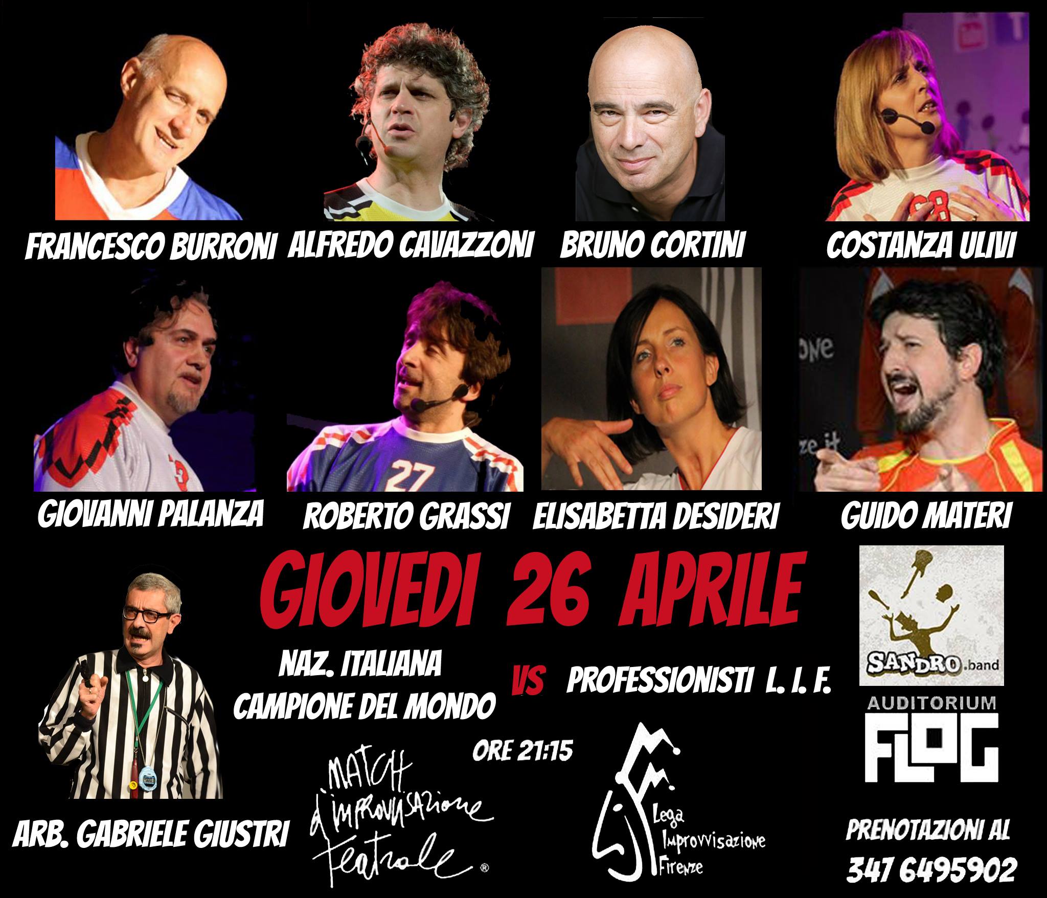 Campionato professionisti: MATCH EVENTO!