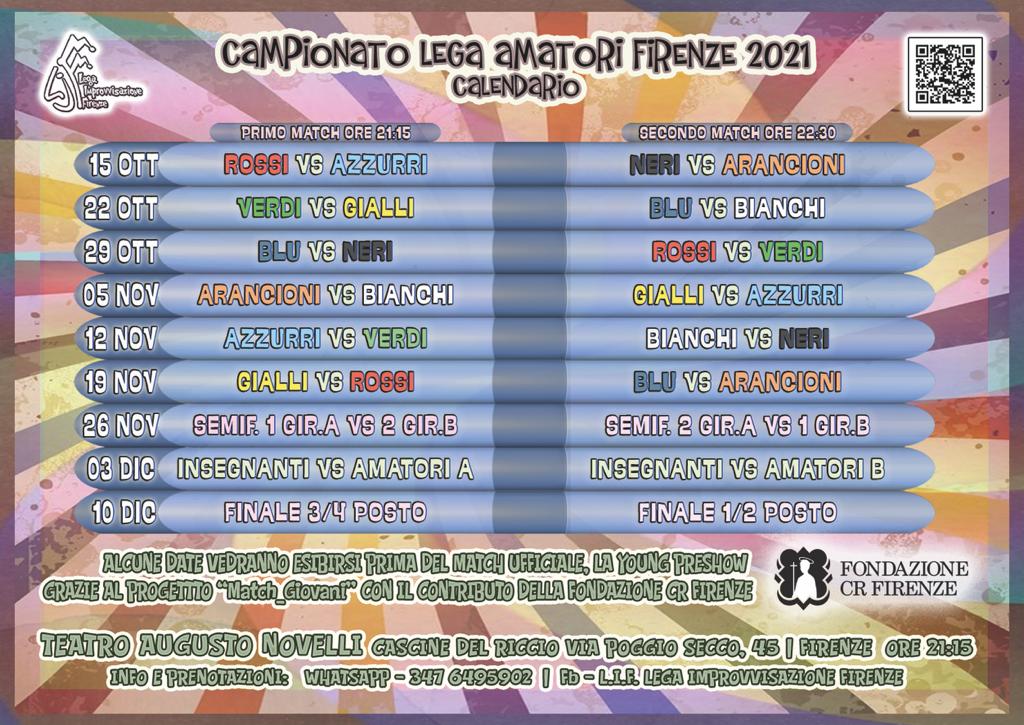 Campionato Amatori di Firenze – 2021
